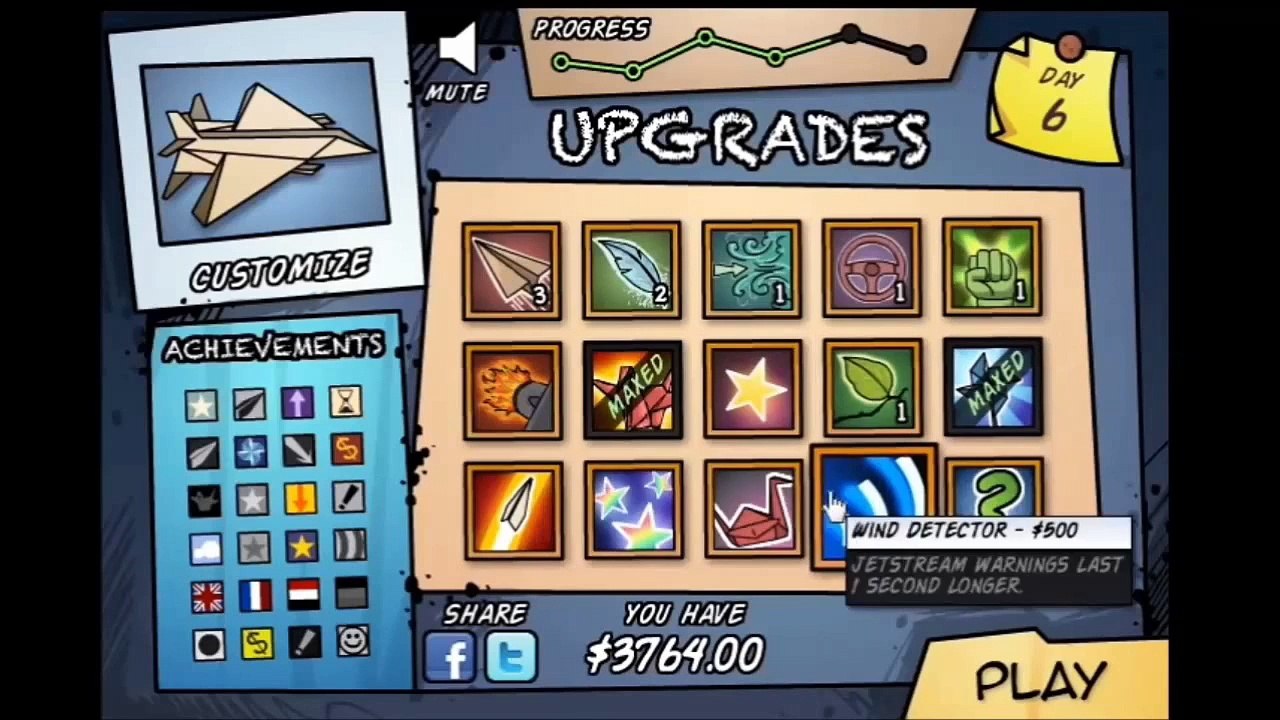 Flight - Flash Game - Full Walk-Through (8 days)