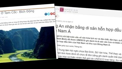 THE STORM - DEVELOPING NEW TOURISM PRODUCTS ON THE LINE "TRANG AN, NINH BINH NINH BINH"