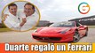 Javier Duarte regaló un Ferrari a Peña Nieto, señala periodista