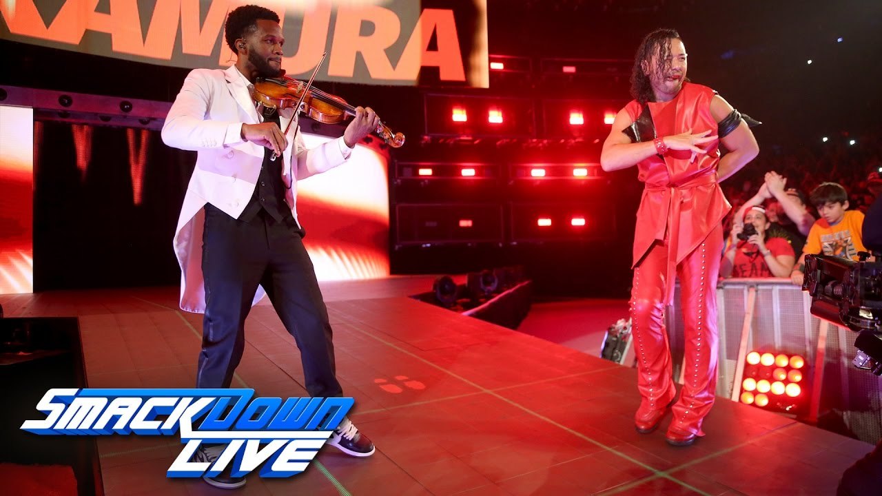 Behold the artist known as Shinsuke Nakamura- SmackDown LIVE, April 18, 2017