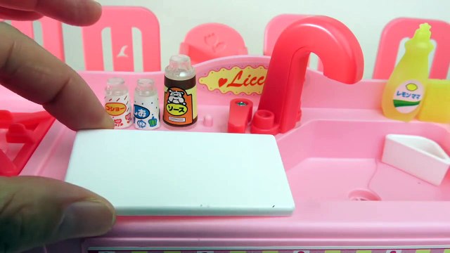 1991s Realistic Japanese Cooking Toys! Licca chan family kitchen-ErphWB2pzQ