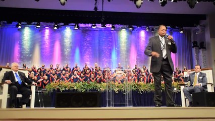 Satan the blood of Jesus is against you! John Hagee