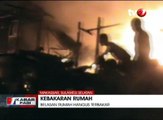 Kebakaran Besar di Makassar Hanguskan Belasan Rumah