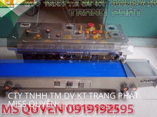 Máy hàn mép túi mới về lại -có in date.
