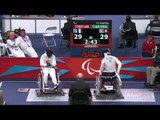 Wheelchair Fencing FRA v HKG Men's Team Cat. Open Semifinal 1 -  London 2012 Paralympic Games.mp4
