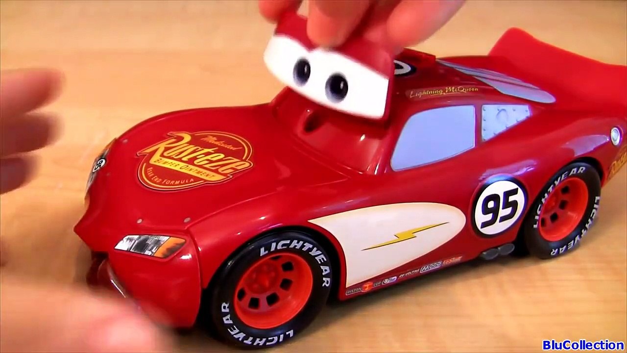 Disney CARS MONSTER TRUCK Lightning McQueen Gear Up n Go Car Toys for ...