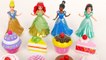 Disney Princesses Eat Yummy Sweets _ Cupcake and Cakes Playset for Kids-63