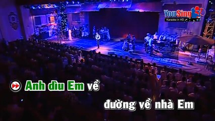 Mùa Mưa Đi Qua - Đàm Vĩnh Hưng | KARAOKE BEAT CHUẨN✔