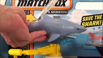 Shark Ship Marine Rescue Unboxing by Matchbox 'Toy Fre