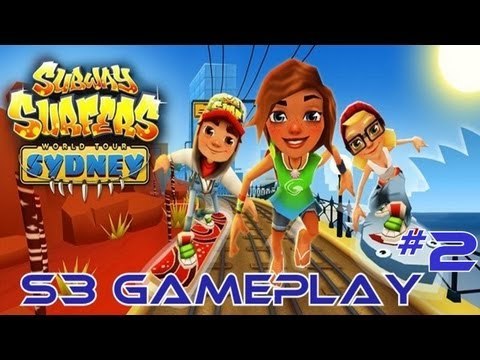 Subway Surfers: Sydney - Samsung Galaxy S3 Gameplay #2