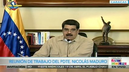 Maduro ordena activar el Plan Zamora "para derrotar el golpe de Estado"