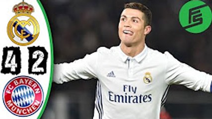 Real Madrid 4-2 Bayern Munich 2017 - Highlights & Goals
