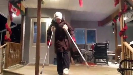 Stairs with Crutches 2