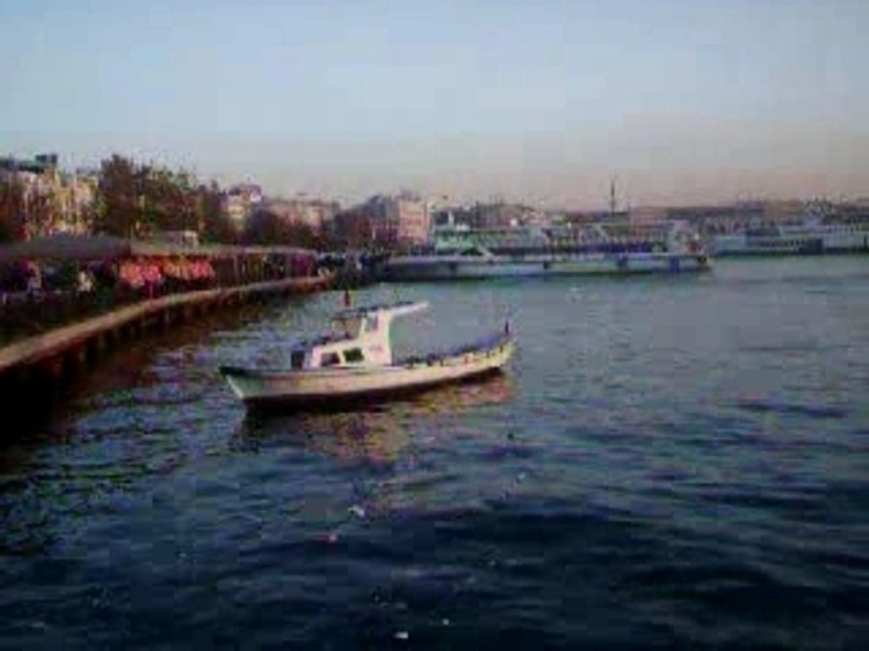 Sunset in Istanbul , september 2007