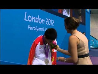 Swimming - Men's 50m Butterfly - S6 Victory Ceremony - London 2012 Paralympic Games
