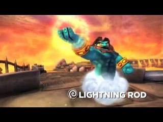 Skylanders : Sunburn, Lightning Rod and Zook