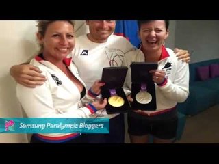 Jiri Jezek - Gold and Silver Kiss, Paralympics 2012