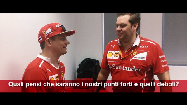 F1 Ferrari Bahrain 2017 Kimi Raikkonen