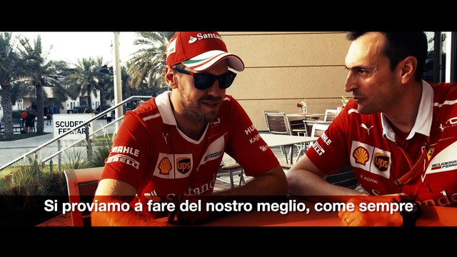 F1 Ferrari Bahrain 2017 Pilots