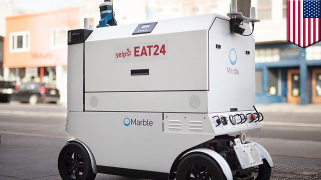 Robot food delivery hitting the streets of San Francisco