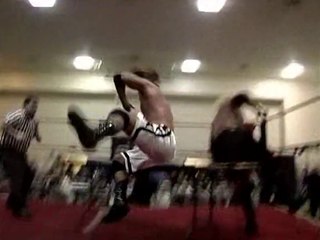 Punk + Steel vs Raven + Cabana (Raven's Rules) - ROH ~ NOC