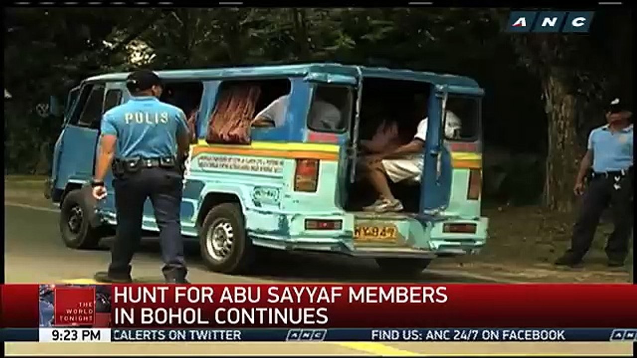 Abu Sayyaf members still at large in Bohol