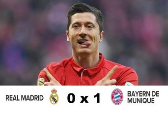 Lewandowski - Real Madrid 0 x 1 Bayern de Munique