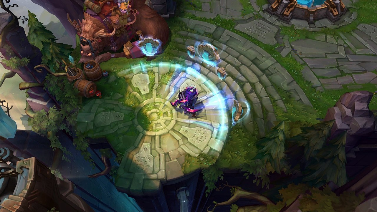 Kha'Zix du pulsar sombre - Aperçu SKin