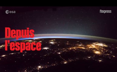 Thomas Pesquet filme des orages vus de l'espace