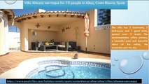 Villa Alteana san roque for 10 people in Altea, Costa Blanca, Spain