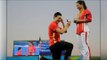 Chinese diver proposes to girlfriend on medal podium in Rio Olympics 2016| Oneindia News