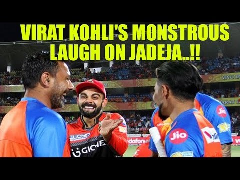 IPL 10: Virat Kohli makes fun of Ravindra Jadeja new look | Oneindia News