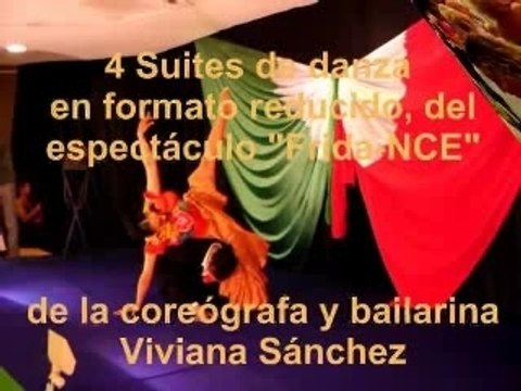 Performance 4 Suites de Frida-NCE , homenaje a Frida Kahlo