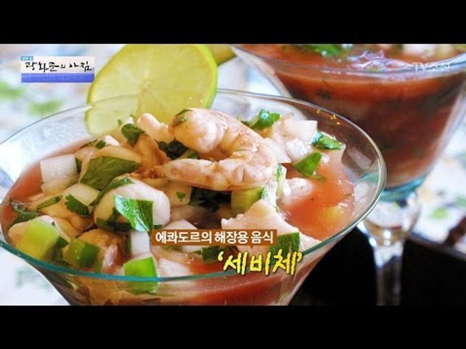 대사관저에서 먹는 에콰도르 요리! [광화문의 아침] 466회 20170419