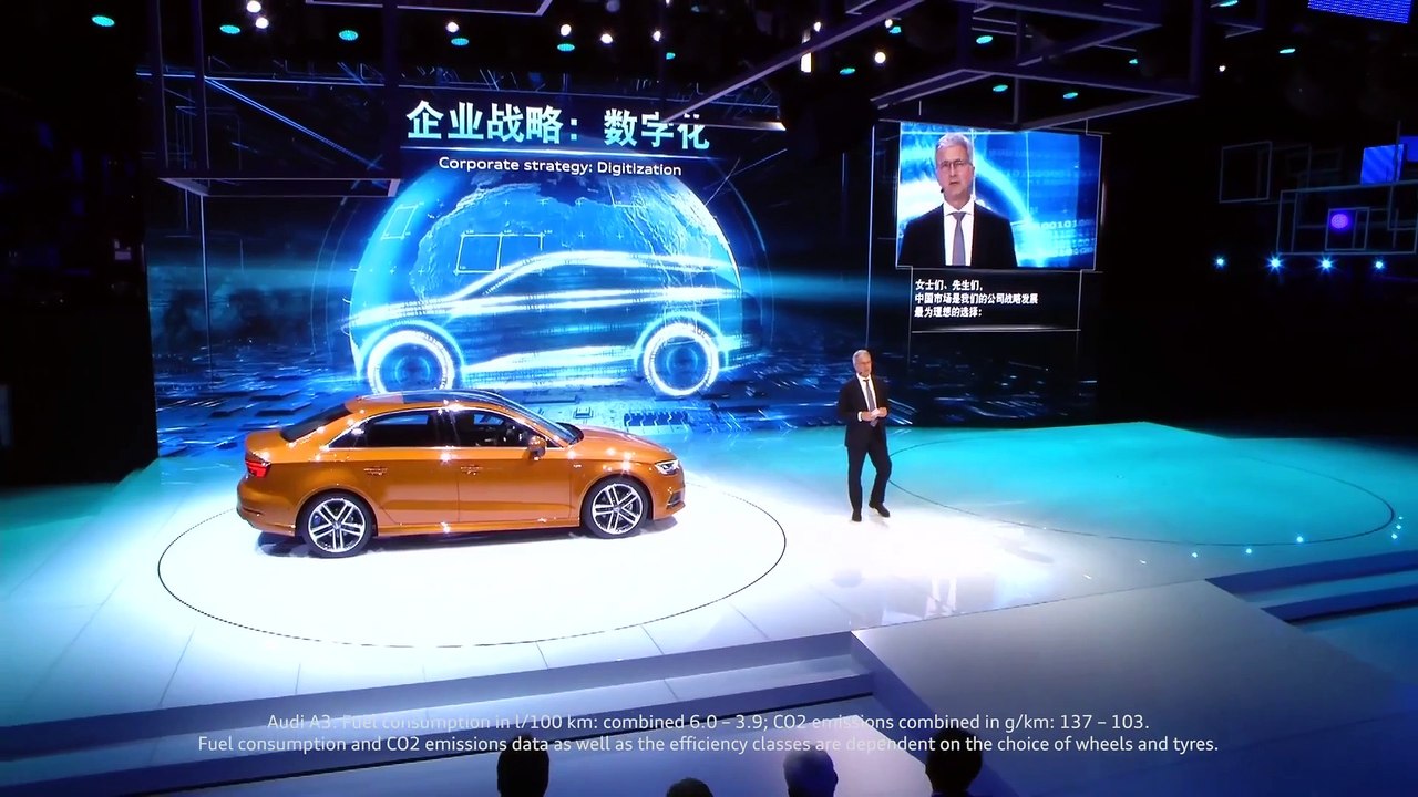 AUDI AG press conference in Shanghai - highlights
