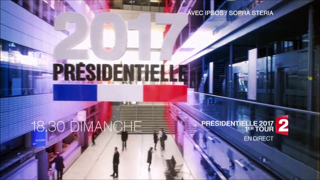 France 2 - Bande Annonce Présidentielle 2017 - Soirée électorale 1er Tour (2017)
