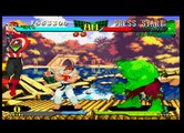 Marvel Super Heroes vs  Street Fighter-Gameplay (PS1)