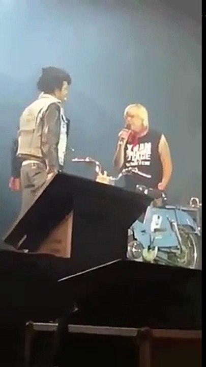 Renaud retrouve Gerard Lambert sur la scène du Printemps de Bourges