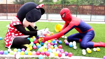 SPIDER ELSA CAPTURES Joker & Venom for Trying