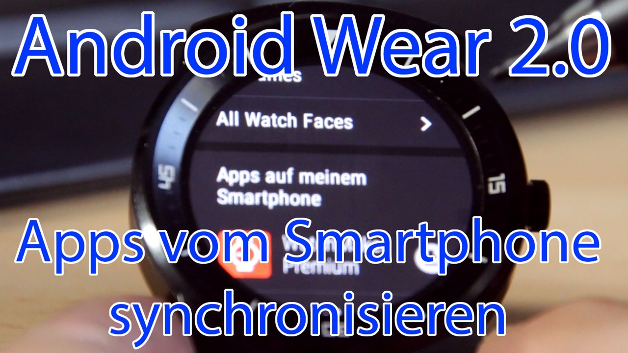 Android Wear 2.0 - Apps vom Smartphone synchronisieren