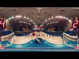 Shooting Hoops 360: Khimki basketball team shows off skills