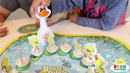 Duck Duck Goose game for kids! Family Fun Game Night Egg Surprise Toys