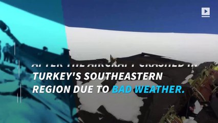 Police helicopter crashes in Turkey leaving 12 dead