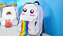 DIY Snapchat Filter Backpacks For Back To School!