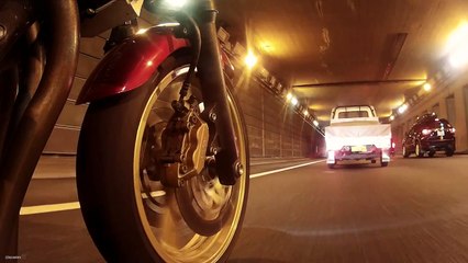 CB400SFでの初高速 車載#006 バイク視点