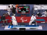 Wheelchair Fencing - HKG vs CHN - Women's Team Cat. Open Semifinal 1 - London 2012 Paralympic Games