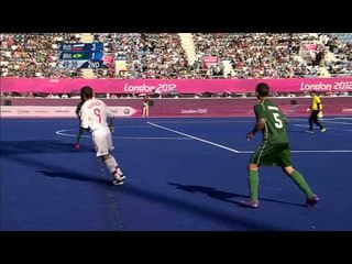 Football 7 a side   RUS versus BRA   Men's Semifinal 1   2nd Half   London 2012 Paralympic Games
