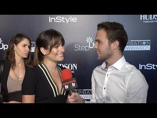 Lea Michele on "Scream Queens" at 12th Annual Inspiration Awards