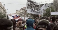 Bratislava Protesters Demand Interior Minister's Resignation