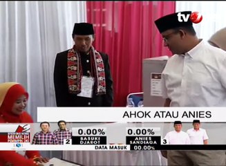 Anies Baswedan dan Keluarga Nyoblos Dekat Rumah